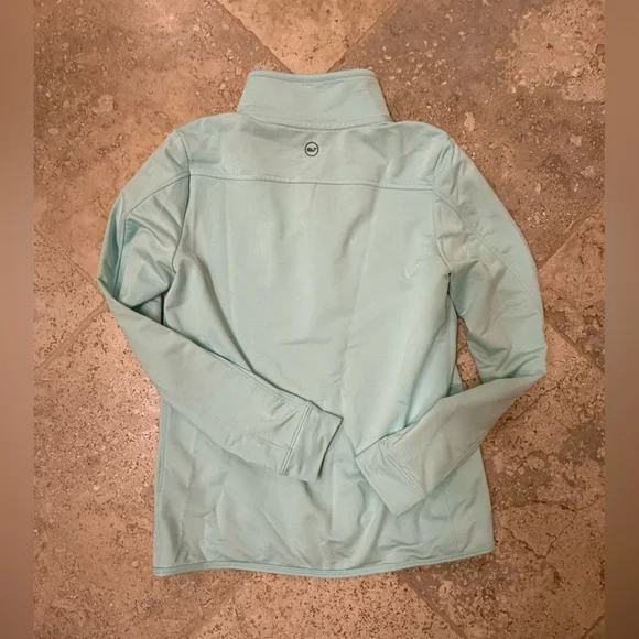 Vineyard Vines Performance Long Sleeve Quarter Front Zip Top Size S - Picture 5 of 7